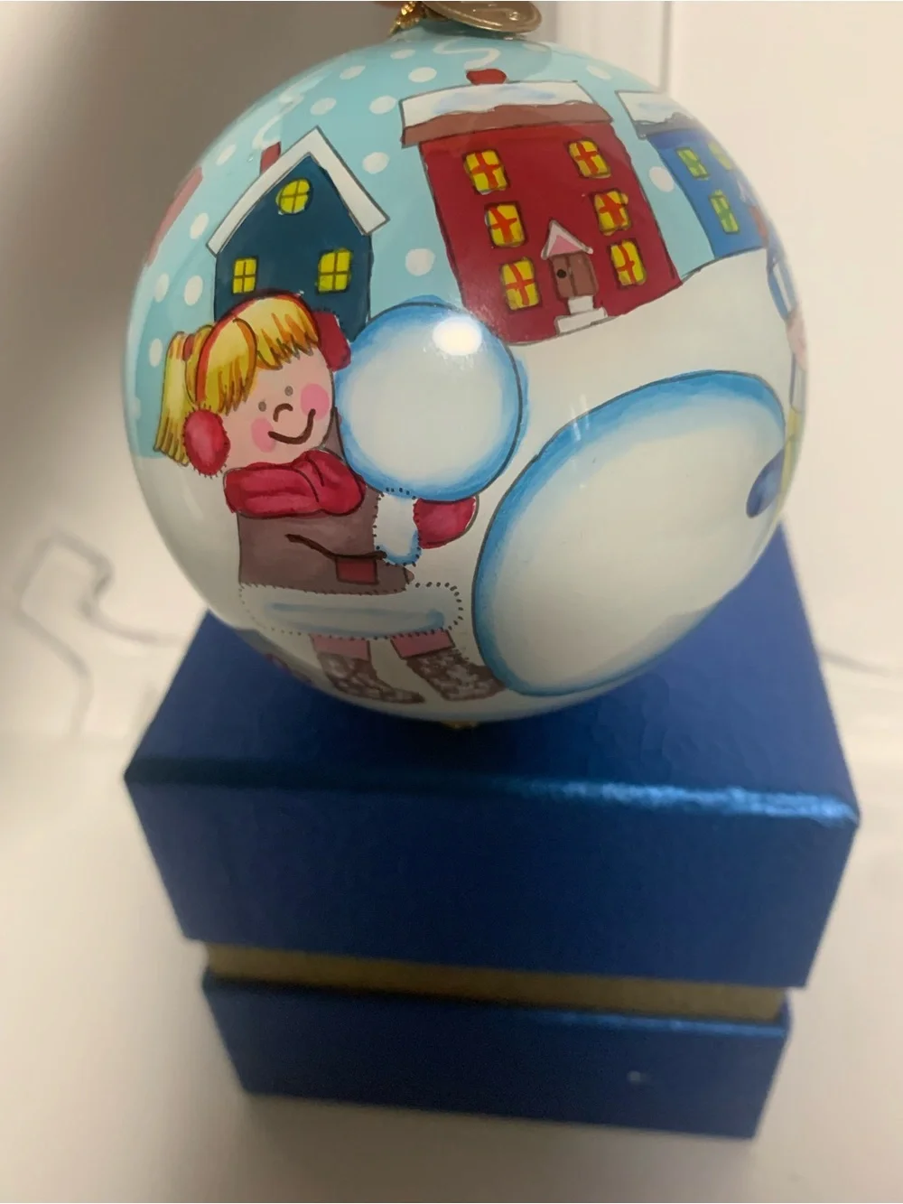 Pier1 Li Bien hand painted ornament